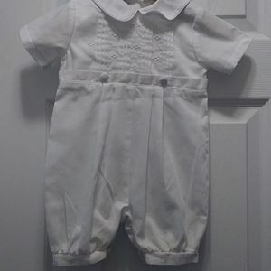 Ami Petit Christening Romper